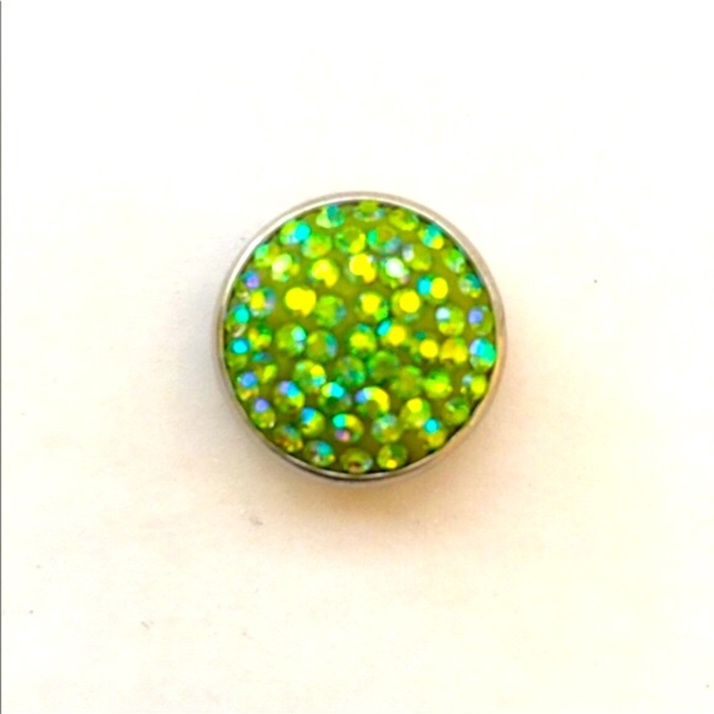 2/$8 or 3/$10 Ginger Snap Lime Green Crystals